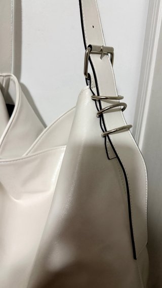Bolso grande blanco