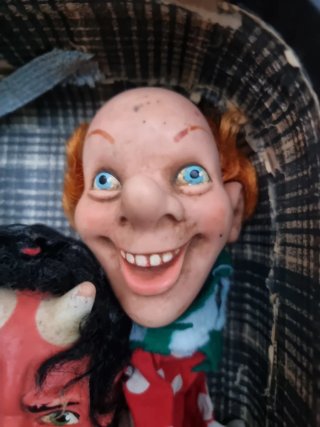 Lote marionetas vintage años 70