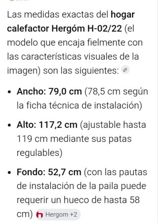 Estufa de leña Hergom H-02/22