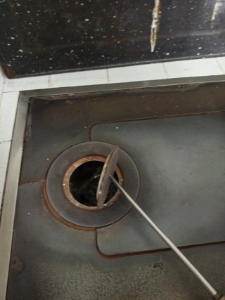 Cocina Económica Blanca, antigua, carbón o leña