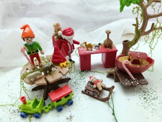 Taller papa Noel 2 Playmobil