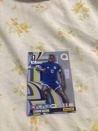 Cromo Panini Leandro Bacuna Icon 132