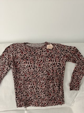 Jersey fino estampado animal print XXL