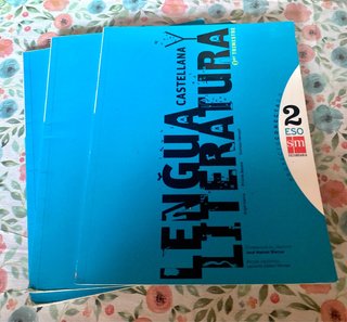 Libro escolar Lengua y literatura ESO