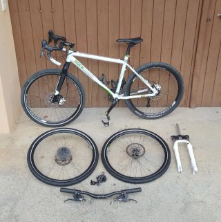 Bicicleta Gravel Talla L