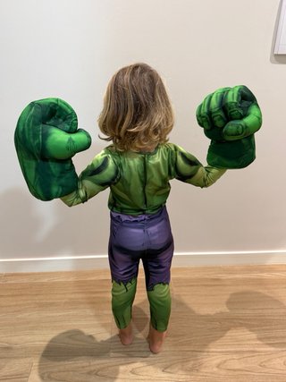 Disfraz Hulk Talla 2-4 Años HyM