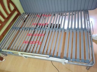 Somier articulado eléctrico con mando