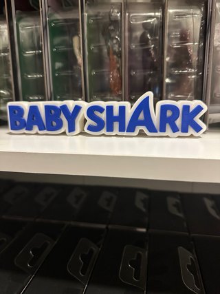 Baby Shark 3D logo