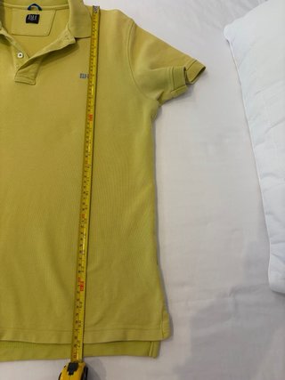 Polo manga corta PDH verde limón.