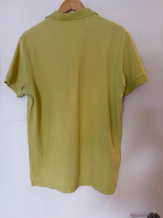 Polo manga corta PDH verde limón.