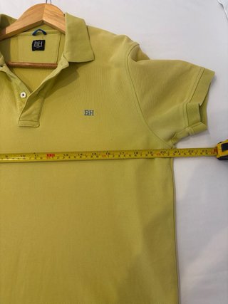Polo manga corta PDH verde limón.