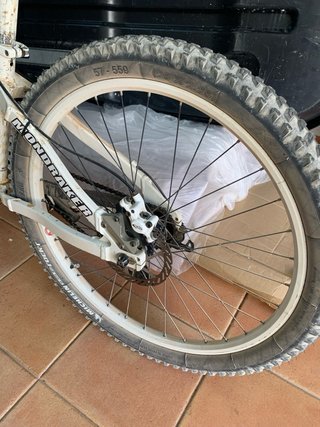 Bicicleta Mondraker Blanca