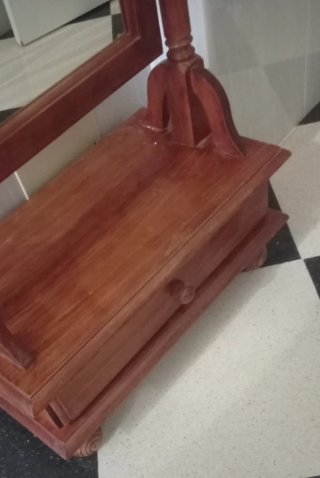 Espejo de pie madera vintage