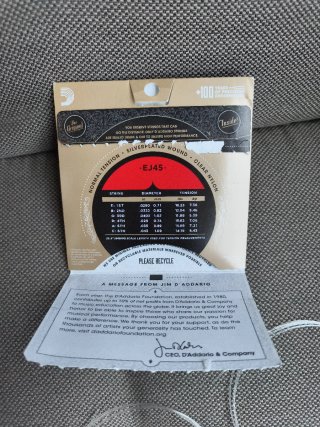 Juego de 3 Cuerdas de Nylon D'Addario Pro Arte EJ