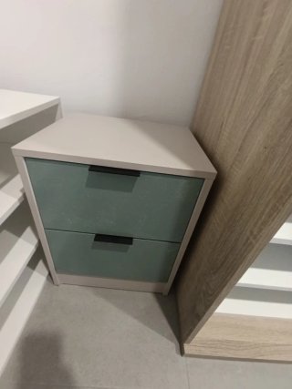 Conjunto camas 105, cabeceros y mesitas