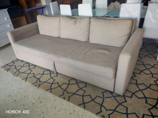 Sofá Cama Beige Ikea