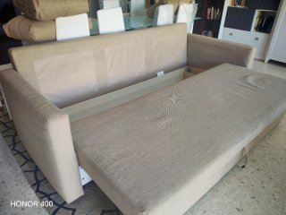Sofá Cama Beige Ikea