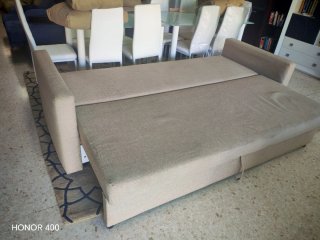 Sofá Cama Beige Ikea