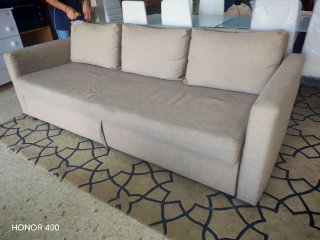 Sofá Cama Beige Ikea