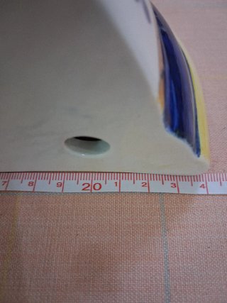 2 Bellissimi Vasi da Parete in Ceramica