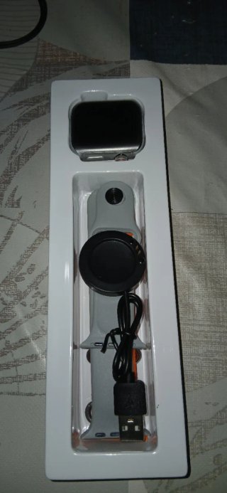 SmartWatch Stima SSW-A291PRO Negro Correa Naranja
