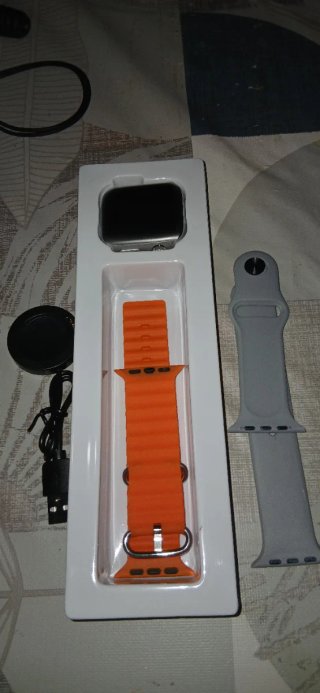 SmartWatch Stima SSW-A291PRO Negro Correa Naranja