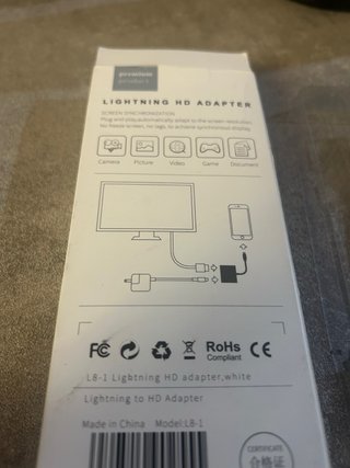 Adattatore Lightning HDMI L8-1 per iPhone iPad