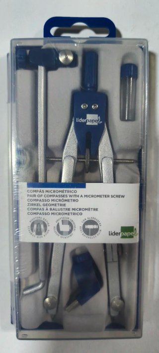 Compás Micrométrico Liderpapel