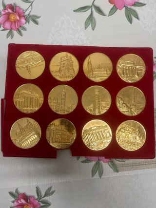 Colección Monedas CCE Ciudades Países