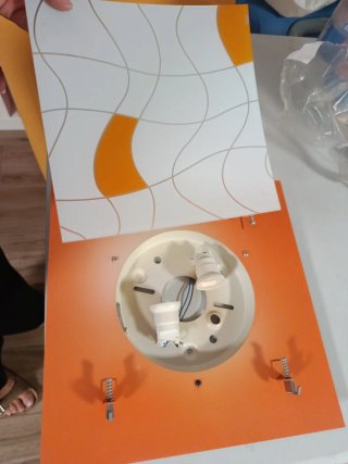 Plafón de techo moderno