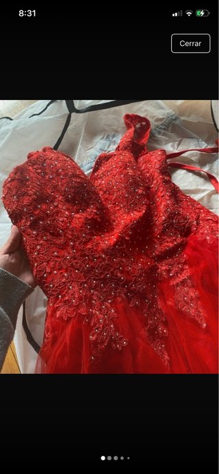 Vestido XV Años Rojo