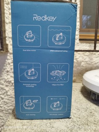 Robot Limpiafondos Redkey S100