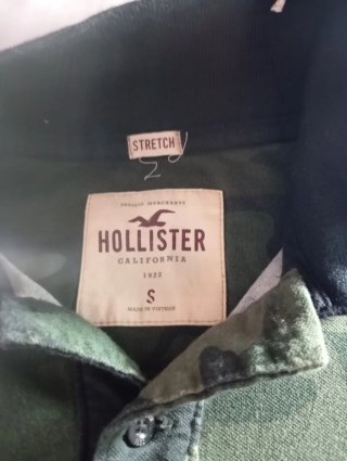 Polo Hollister Camuflaje Verde