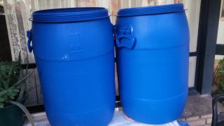 Pack 2 Bidones 60L Azul