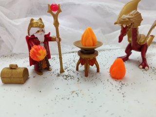 Playmobil Dragón y Mago con Tesoro