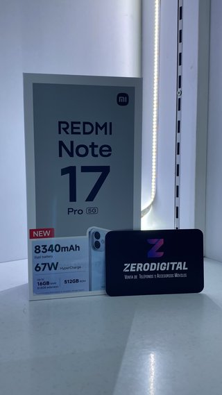 XIAOMI REDMI 17 PRO 5G 8/512GB NEGRO