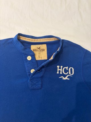 Polo Hollister Azul