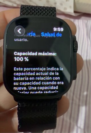 Apple Watch Ultra Negro - Salud 100%
