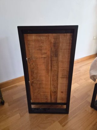 Aparador Madera Maciza y Metal