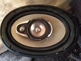 Altavoz Crossover 12 dB Negro/Plata