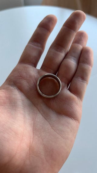 Anillo Plateado Talla 7 , 8 , 9 - NUEVO