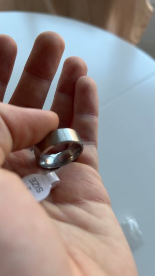 Anillo Plateado Talla 7 , 8 , 9 - NUEVO