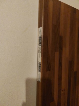 Encimera de cocina de madera 60 x180