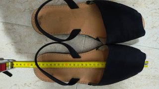 Menorquinas hombre azul marino