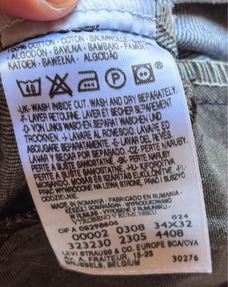 Levi's Jorts Vintage W34