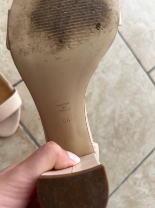 Sandali con tacco ALTRAMAREA beige