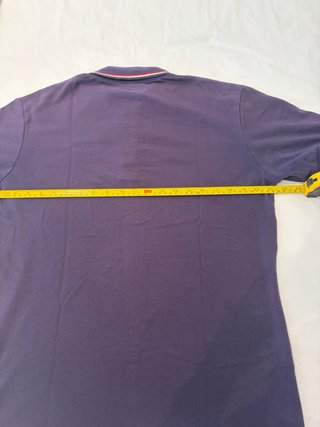 Polo manga corta azul y rojo Talla XXL