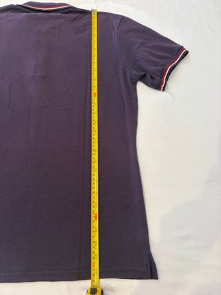 Polo manga corta azul y rojo Talla XXL