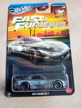 Hot Wheels Fast & Furious silver series