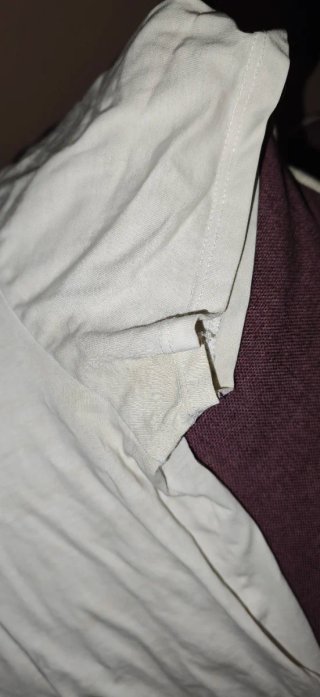 T-shirt Lacoste Vintage Bianca con Aloni